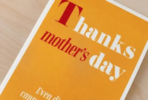 母の日のカードのサムネ